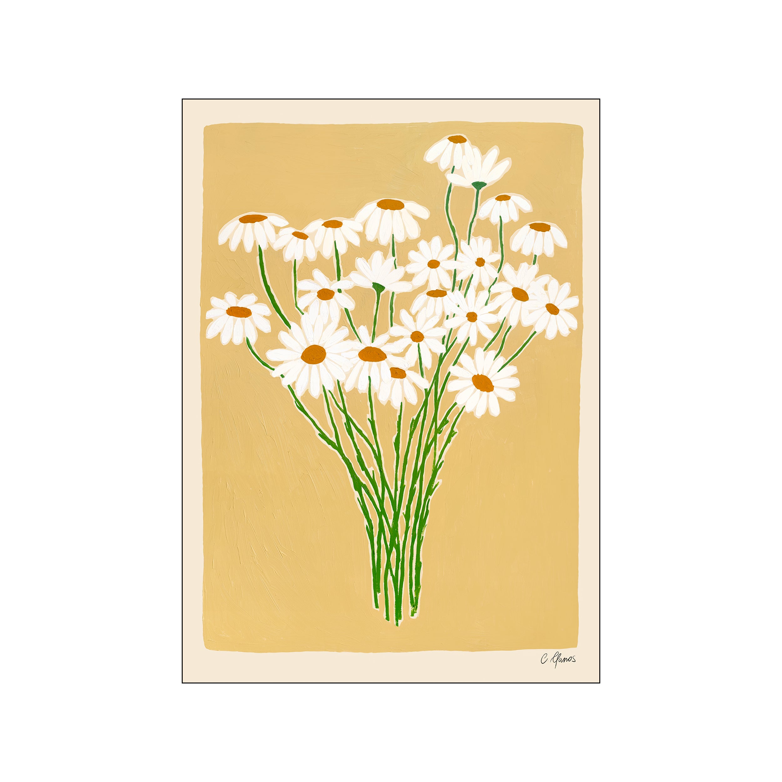 Daisies – Poster & Frame Art Group