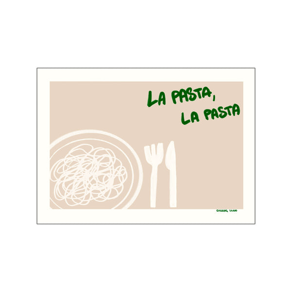 La Pasta, La Pasta — Art print by Engberg Studio from Poster & Frame