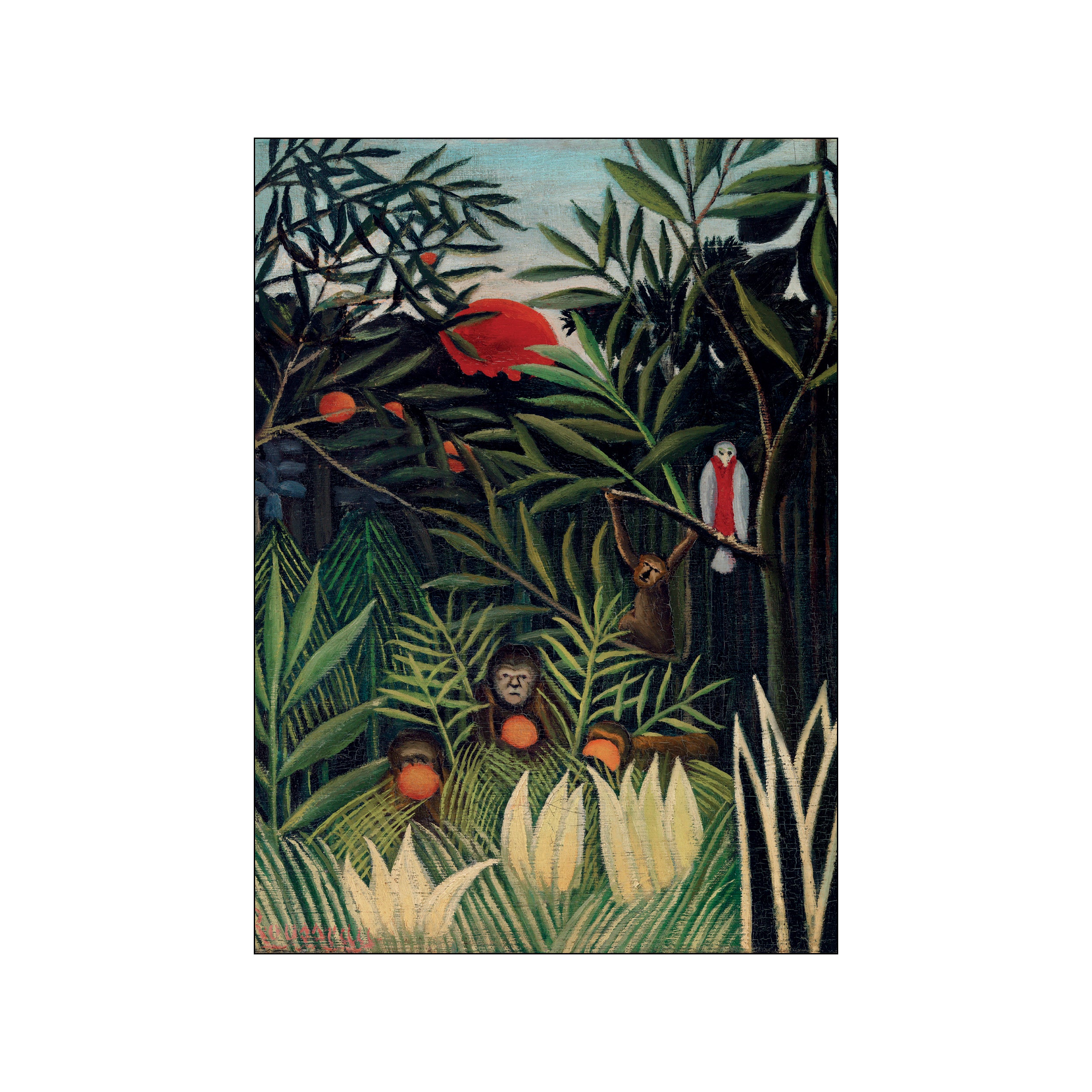 Henri-Rousseau_Monkeys-And-