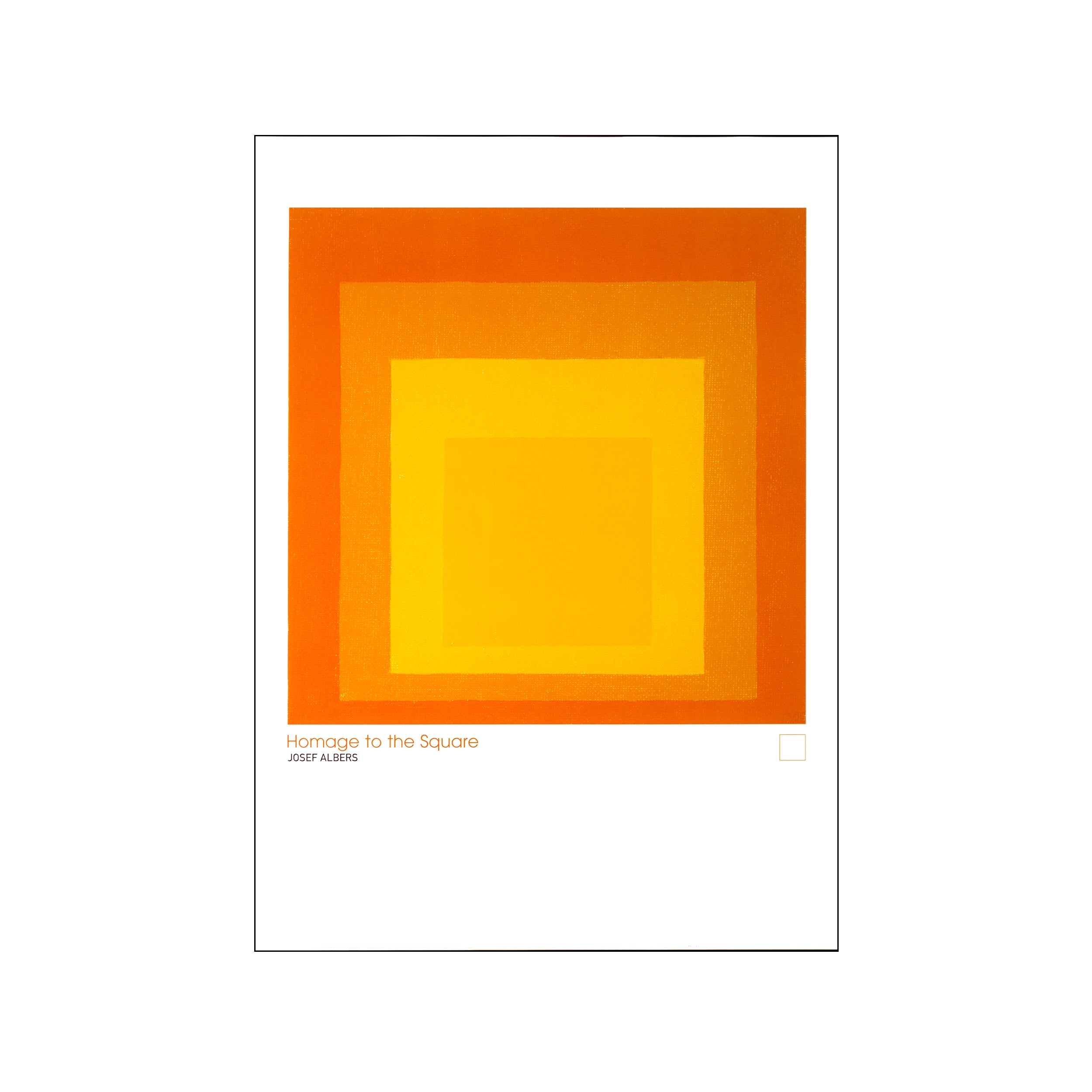 Homage to the Square – Poster & Frame Art Group