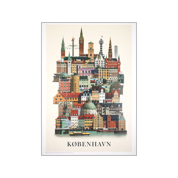 København — Art print by Martin Schwartz from Poster & Frame