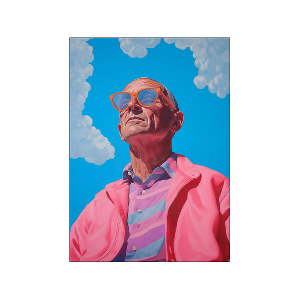 Pink Reverie in the Skies — Art print by Neuraland from Poster & Frame