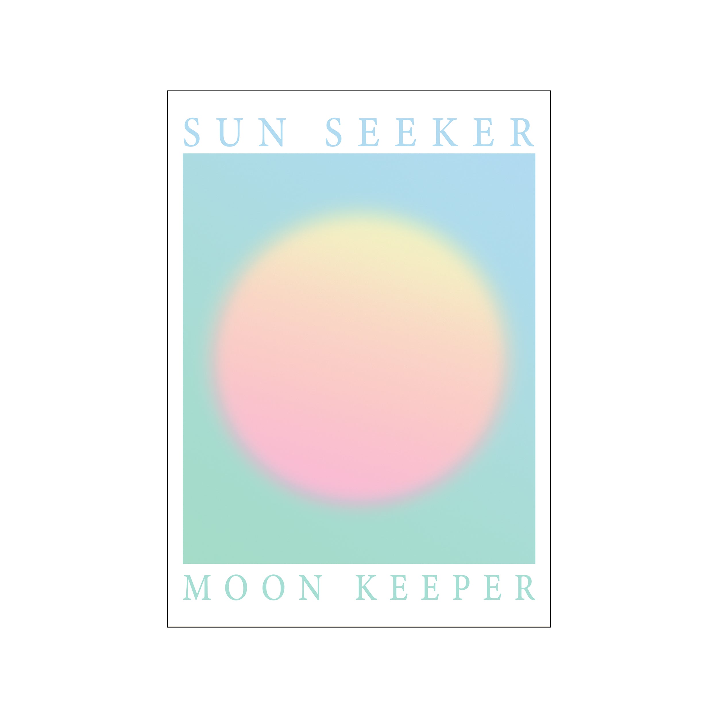 Sun seeker moon keeper – Poster & Frame Art Group