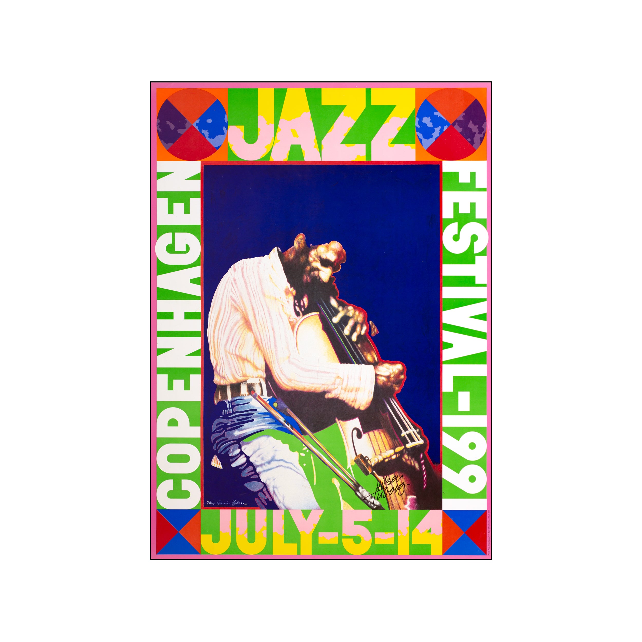 Copenhagen Jazz Festival 1999 – Poster & Frame Art Group