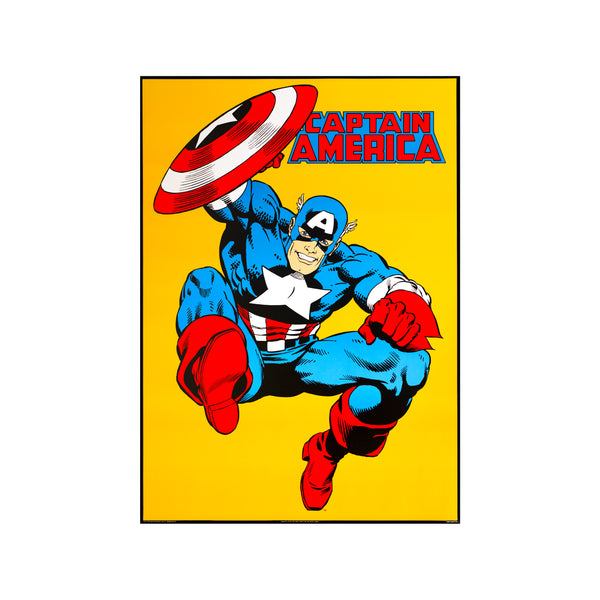Captain America Marvel — Art print by Posterland from Poster & Frame