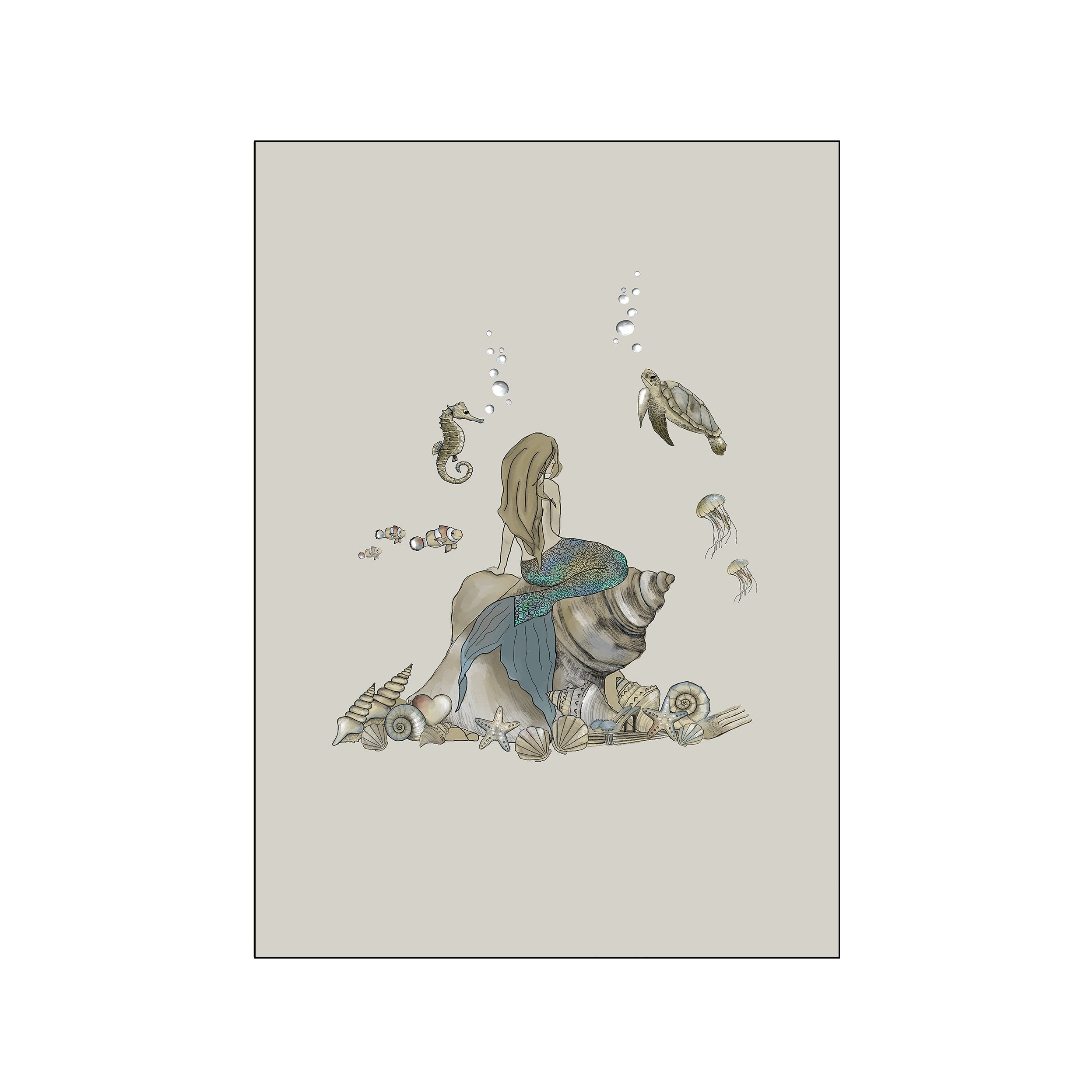 Den Lille havfrue, image size:2495x2496