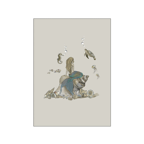 Den Lille havfrue — Art print by Babykunst from Poster & Frame