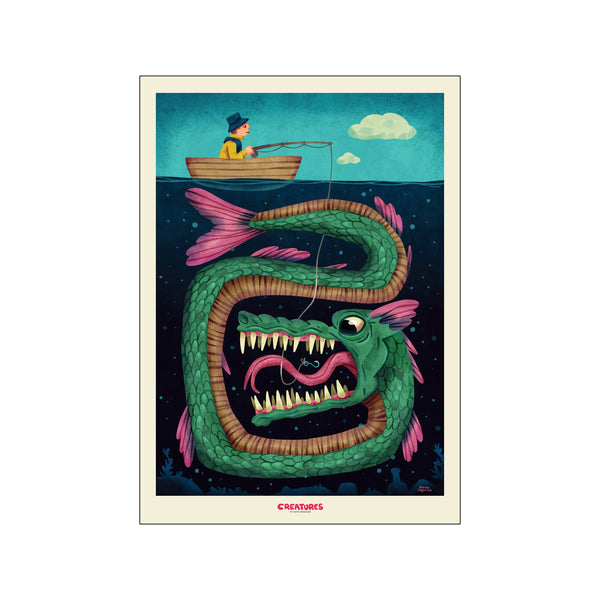 Loch Ness — Art print by Martin Jørgensen - Kids from Poster & Frame