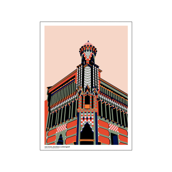 Casa Vicens — Art print by posterHaus from Poster & Frame