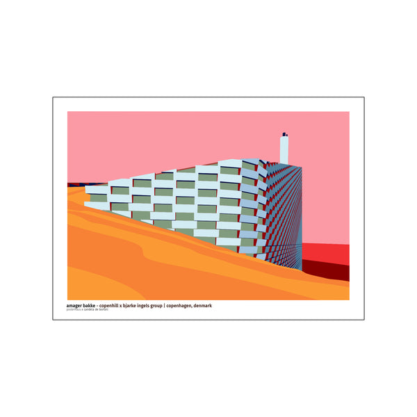 Copenhill - Aften — Art print by posterHaus from Poster & Frame