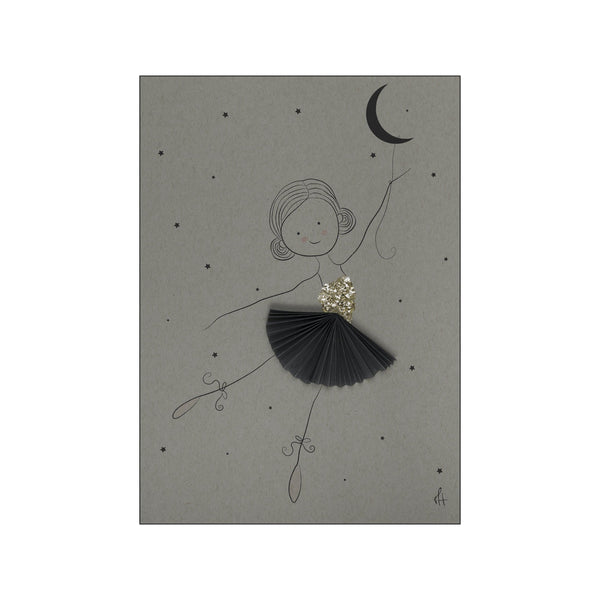 Ballerina Ella Plisse' — Art print by Mette Handberg from Poster & Frame
