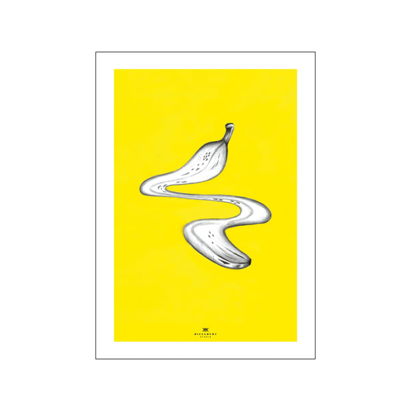 Distorted Banana — Art print by Different Studio from Poster & Frame