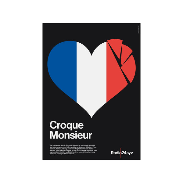 Afstemning Rejse undskyld Croque Monsieur – B2C | Poster & Frame