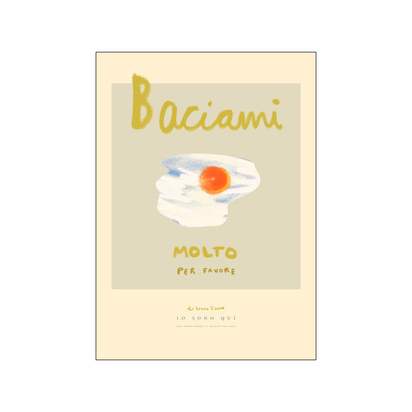 Baciami — Art print by Das Rotes Rabbit from Poster & Frame