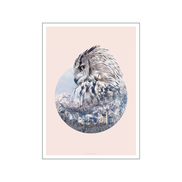 GEO Owl — Art print by Faunascapes from Poster & Frame