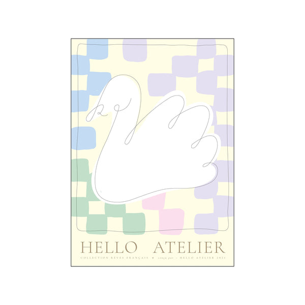 Odette — Art print by Hello Atelier from Poster & Frame