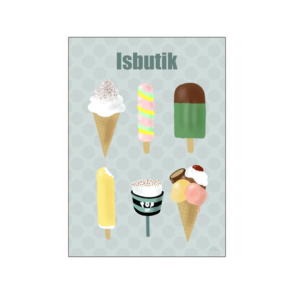 Isbutik — Art print by Willero Illustration from Poster & Frame