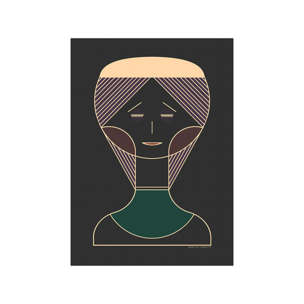 Woman — Art print by HiPosterShop from Poster & Frame