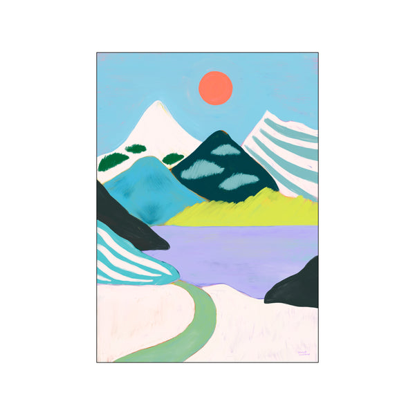 Snowscape — Art print by Michelle Carlslund from Poster & Frame