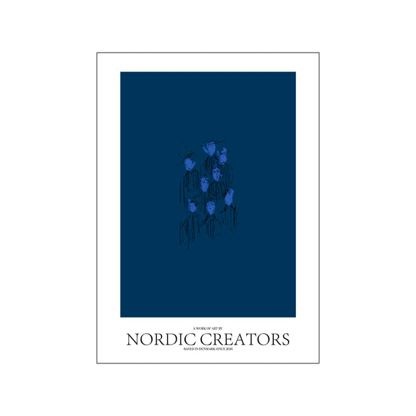 I'm Blue — Art print by Nordic Creator from Poster & Frame