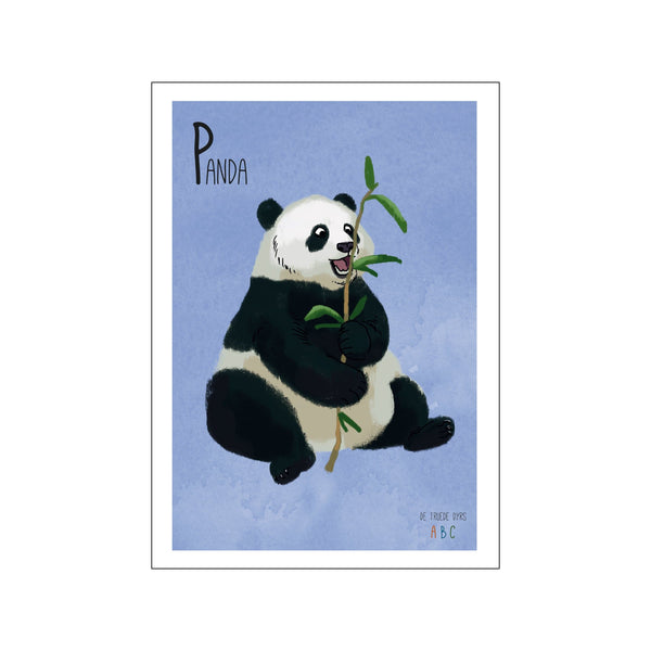 Panda — Art print by Line Malling Schmidt from Poster & Frame