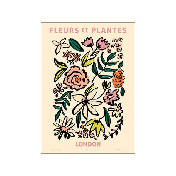 Zoe - Fleurs et Plantes - London — Art print by PSTR Studio from Poster & Frame