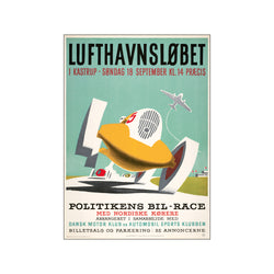 Lufthavnsløbet — Art print by Dansk Plakatkunst from Poster & Frame