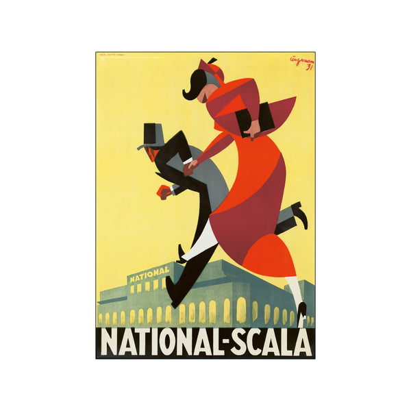 National Scala — Art print by Dansk Plakatkunst from Poster & Frame