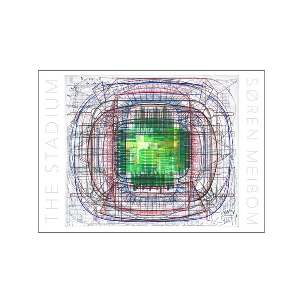 The Stadium — Art print by Søren Meibom from Poster & Frame