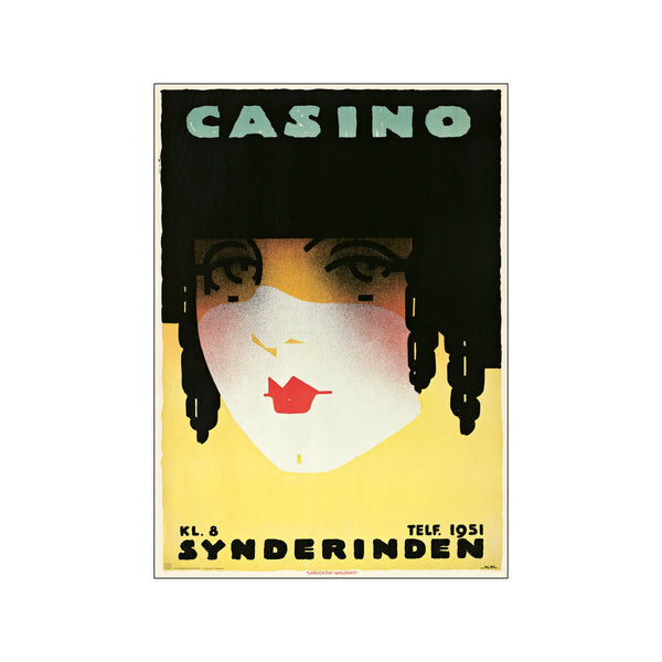 Synderinden — Art print by Dansk Plakatkunst from Poster & Frame