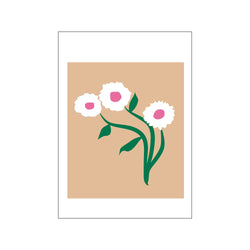 Three flowers — Art print by Wonderful Warehouse from Poster & Frame