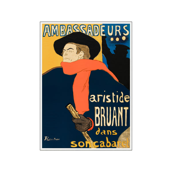 Toulouse Lautrec "Ambassadeurs" — Art print by PLAKATfar from Poster & Frame