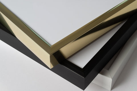 Aluminum Frames stacked