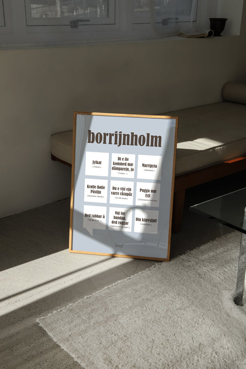 Byer og Steder fra Dialægt