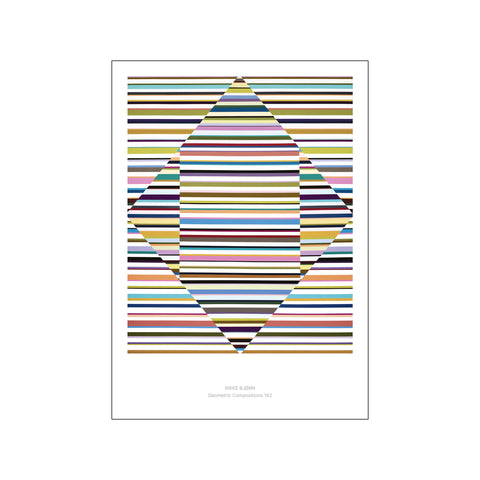 Geometric Composition 162 — Art print by Rikke Bjørn from Poster & Frame