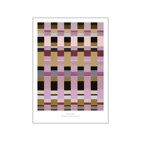 Geometric Composition 174 — Art print by Rikke Bjørn from Poster & Frame