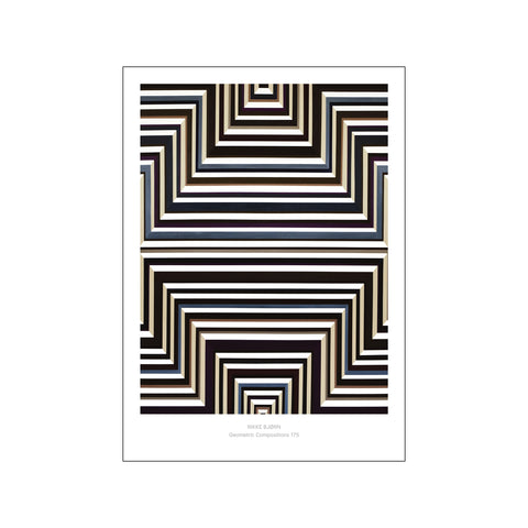 Geometric Composition 175 — Art print by Rikke Bjørn from Poster & Frame