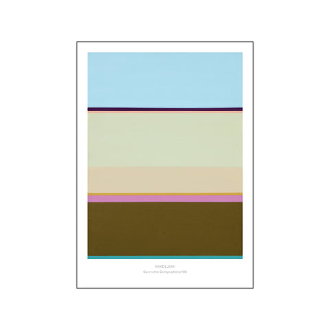 Geometric Composition 186 — Art print by Rikke Bjørn from Poster & Frame