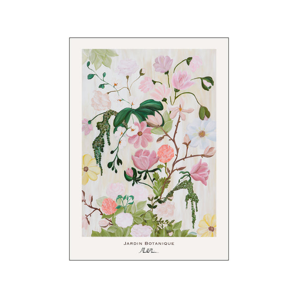 Jardin Botanique — Art print by Morais Artworks from Poster & Frame