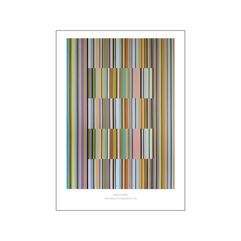 Geometric Composition 210 — Art print by Rikke Bjørn from Poster & Frame