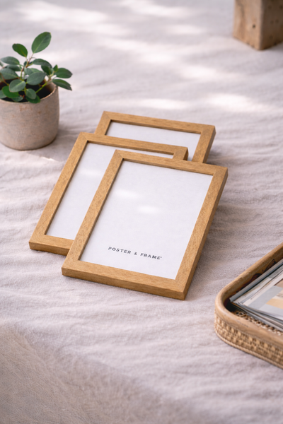 3 x A5 FRAMES OF YOUR CHOICE - ACRYLIC GLASS – Poster & Frame Art