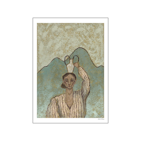 Water bearer — Art print by Julie Celina from Poster & Frame