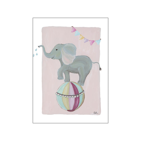 Elephant Joy — Art print by Morais Artworks from Poster & Frame