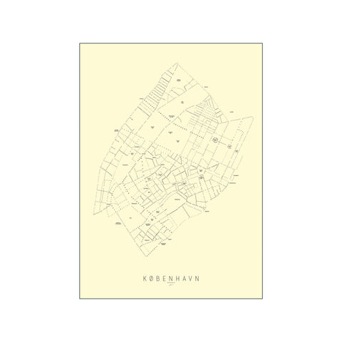 København III - Creme — Art print by Enklamide from Poster & Frame