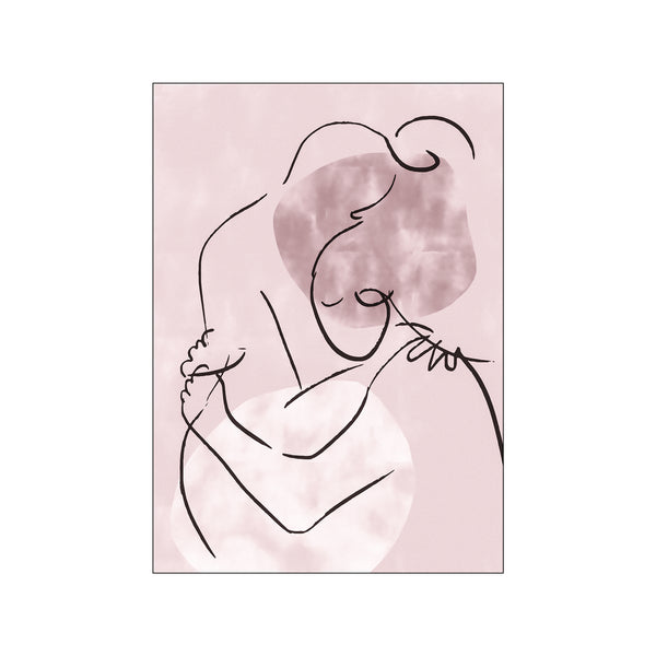 Lovers Hug — Art print by Affordable Art Prints from Poster & Frame