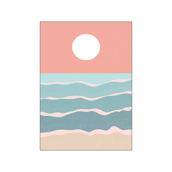 Sunset Over the Ocean #3 — Art print by Jay Stanley from Poster & Frame
