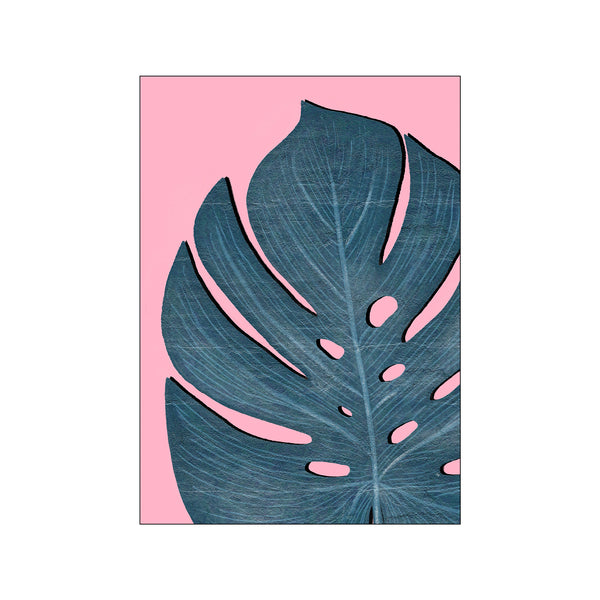 Blue Leaf — Art print by Affordable Art Prints from Poster & Frame