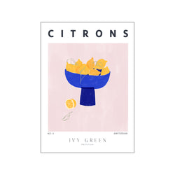 Lemons — Art print by Ivy Green Illustrations from Poster & Frame