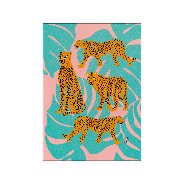 Leopards — Art print by Erum Khalili from Poster & Frame