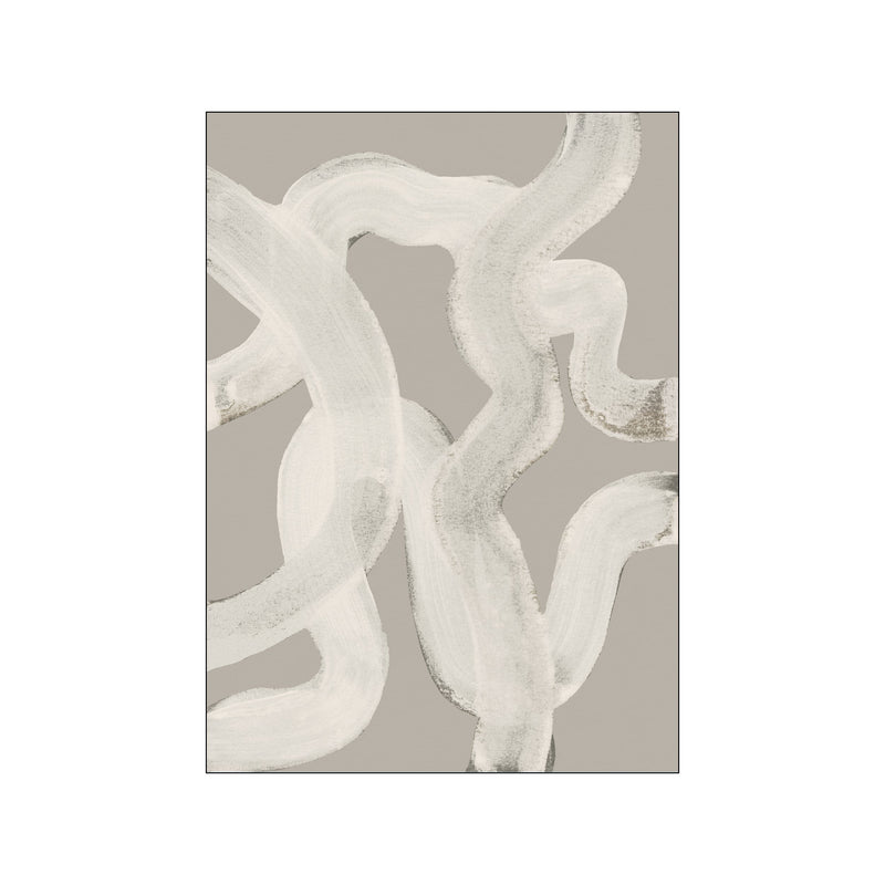 Abstract Brush Strokes 65Y — Art print by Mareike Bohmer from Poster & Frame